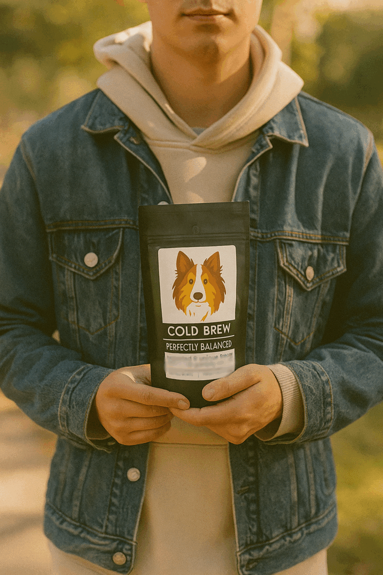 GinnCOffeeBagMockupMan